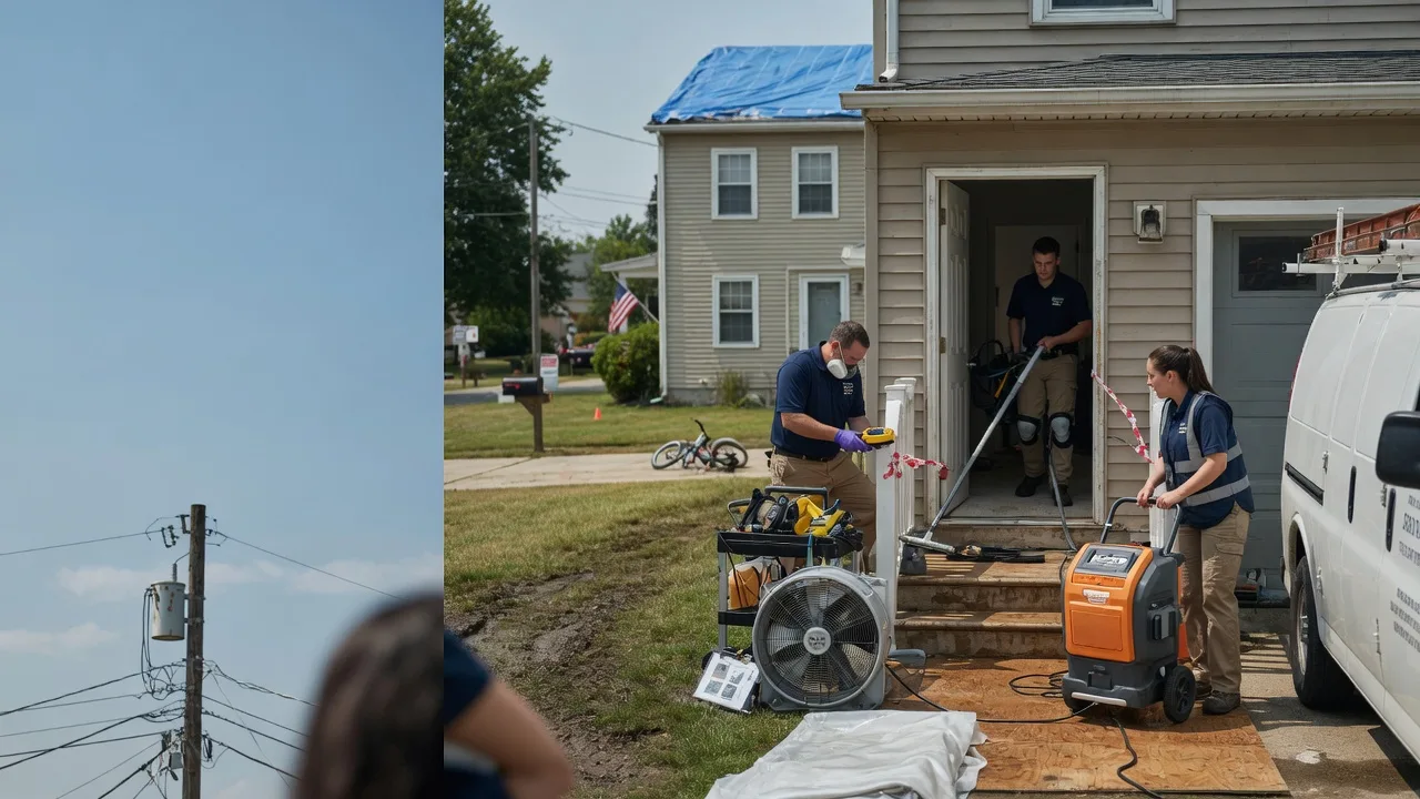 Water Damage Repair in Melba, ID near me